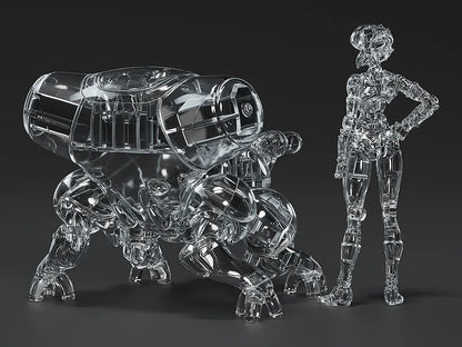 MAX FACTORY GHOST SHELL MANGA MF-96 MOTOKO FUCHIKOMA THERMOPATIC CAMOUFLAGE MK MODEL KIT 8 cm