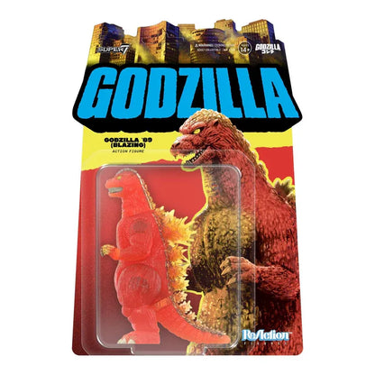 SUPER 7 - GODZILLA TOHO REACTION WAVE 9 GODZILLA 1989 BLAZING ACTION FIGURE 10 cm