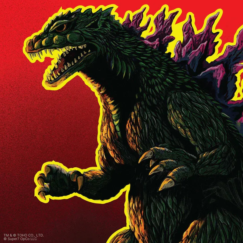 SUPER 7 - GODZILLA TOHO REACTION WAVE 9 GODZILLA 2000 ACTION FIGURE 10 cm