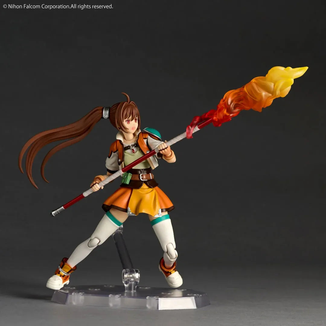 KAIYODO REVOLTECH LEGEND HEROES TRAILS SKY ESTELLE BRIGHT 2ND CHAPT. VER. ACTION FIGURE 16 cm