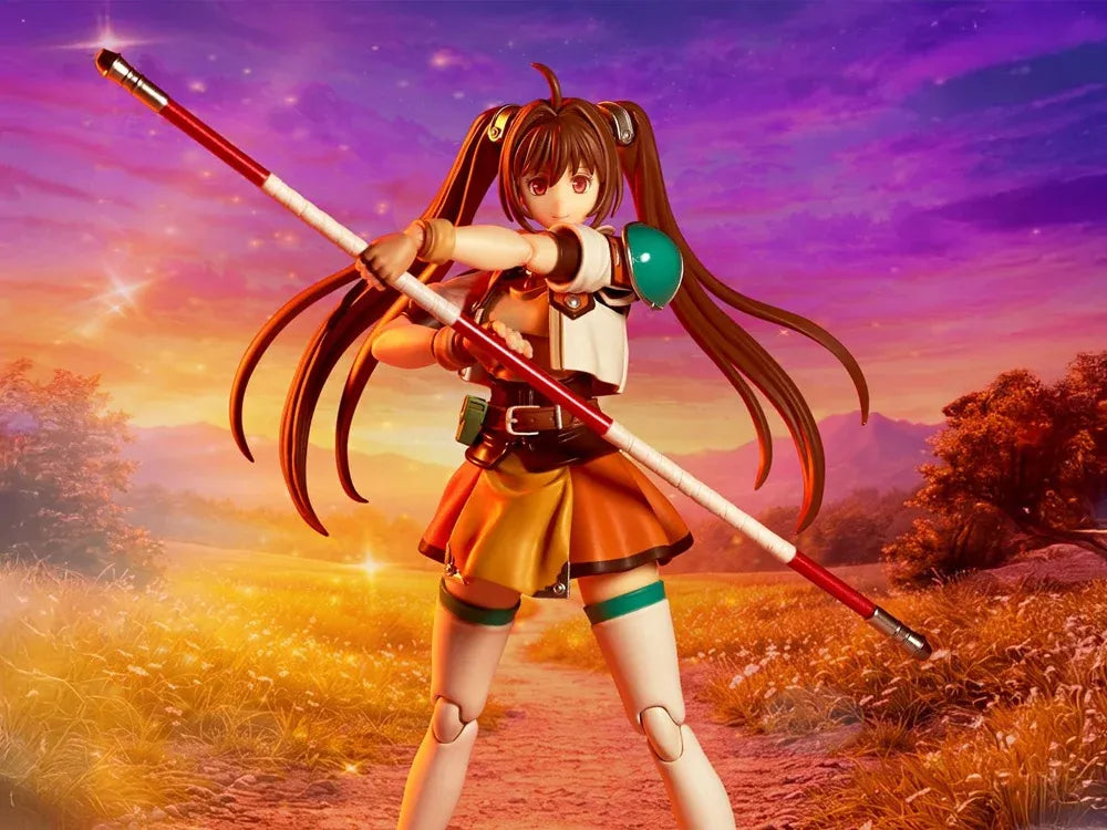 KAIYODO REVOLTECH LEGEND HEROES TRAILS SKY ESTELLE BRIGHT 2ND CHAPT. VER. ACTION FIGURE 16 cm