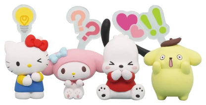 TOMY HELLO KITTY FRIENDS TWINCHEES PIKON! MIND FIGURINE DISPLAY (24) MINI FIGURA 5 cm