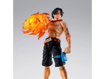 ONE PIECE PORTGAS.D.ACE MARINEFORD S.H.FIGUARTS