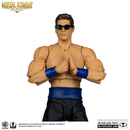 MCFARLANE TOYS 25 MORTAL KOMBAT KLASSICS 7INCH WAVE 4 JOHNNY CAGE ACTION FIGURE 17 cm