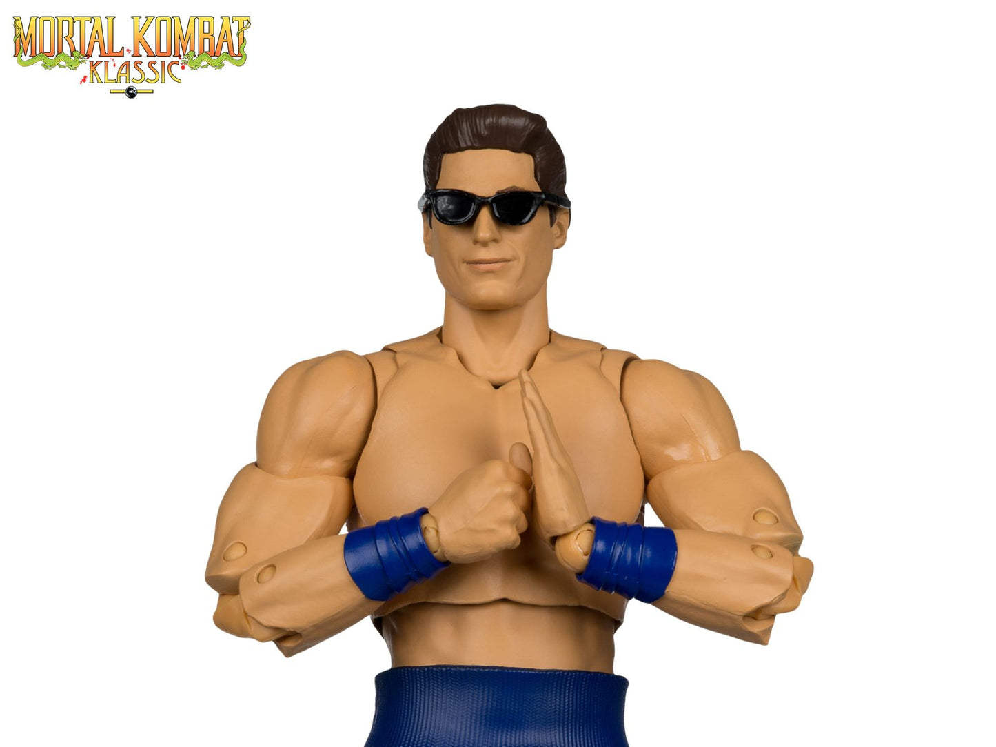 MCFARLANE TOYS 25 MORTAL KOMBAT KLASSICS 7INCH WAVE 4 JOHNNY CAGE ACTION FIGURE 17 cm