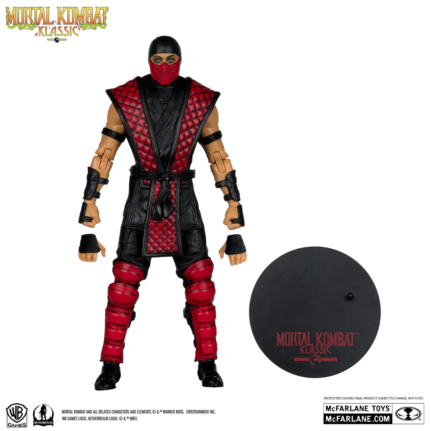 MCFARLANE TOYS 25 MORTAL KOMBAT KLASSICS 7INCH WAVE 4 ERMAC ACTION FIGURE 17 cm