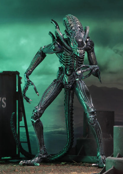 NECA ALIENS ALIEN WARRIOR BLUE 1986 ULTIMATE AF ACTION FIGURE 23 cm