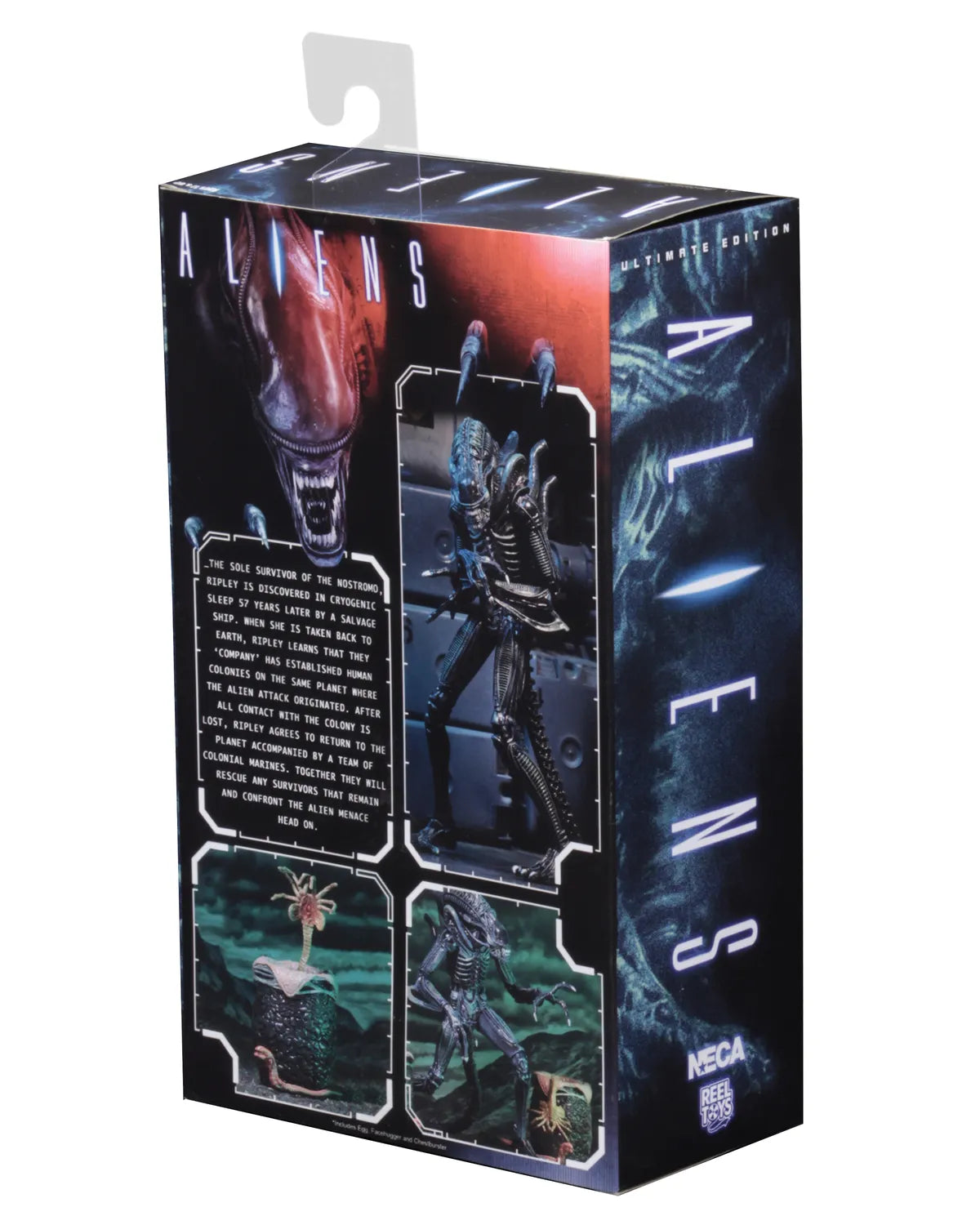 NECA ALIENS ALIEN WARRIOR BLUE 1986 ULTIMATE AF ACTION FIGURE 23 cm