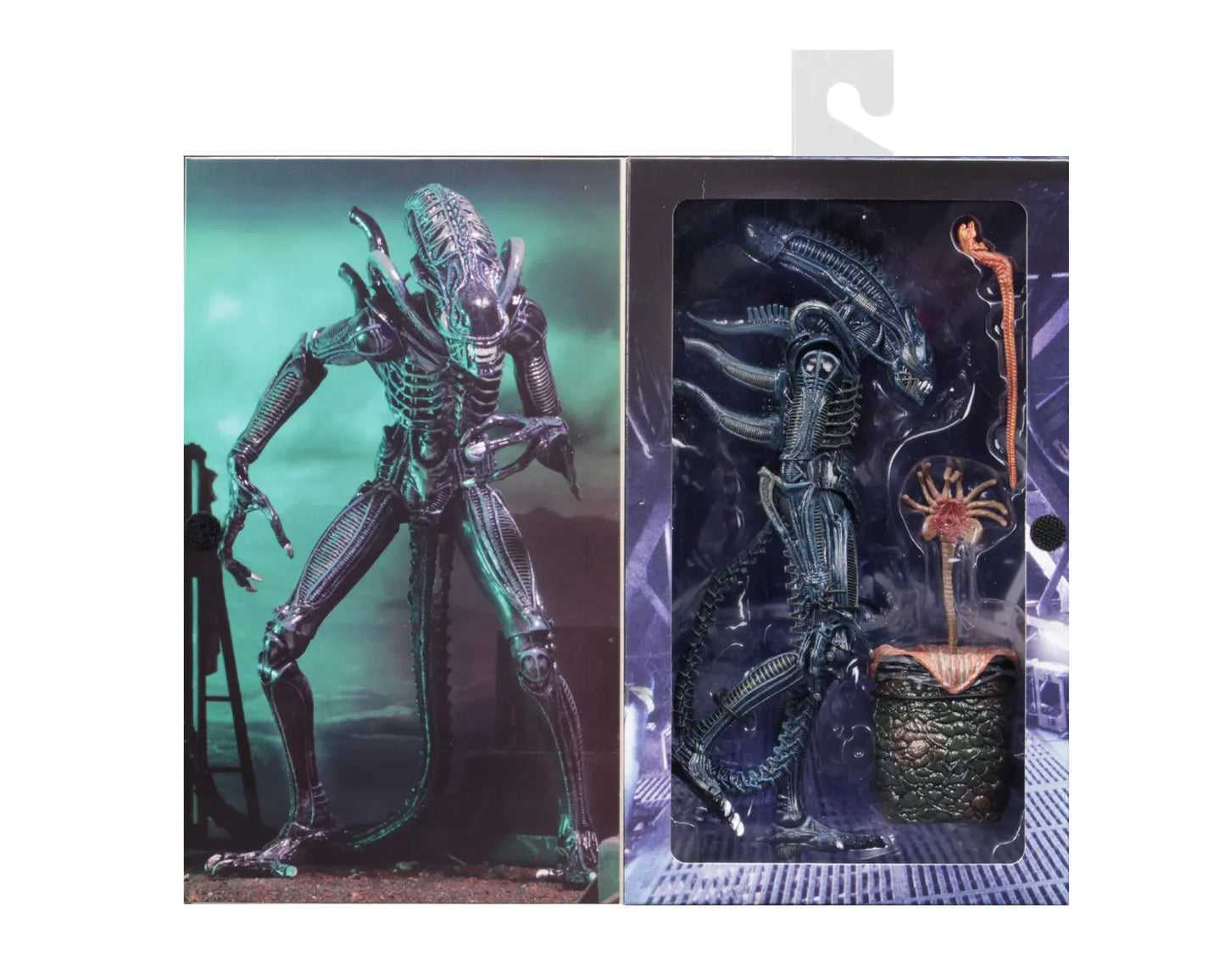 NECA ALIENS ALIEN WARRIOR BLUE 1986 ULTIMATE AF ACTION FIGURE 23 cm