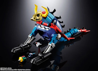 BANDAI GAIKING DAIKUMARYU & GAIKING CHOGOKIN ACTION FIGURE DAIKUMARYU: 20cm. GAIKING: 7cm