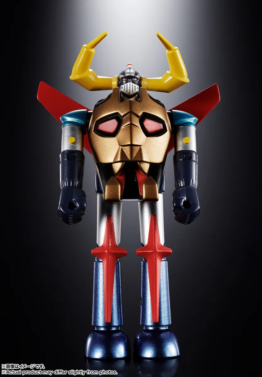 BANDAI GAIKING DAIKUMARYU & GAIKING CHOGOKIN ACTION FIGURE DAIKUMARYU: 20cm. GAIKING: 7cm
