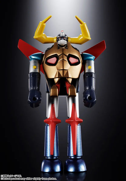 BANDAI GAIKING DAIKUMARYU & GAIKING CHOGOKIN ACTION FIGURE DAIKUMARYU: 20cm. GAIKING: 7cm
