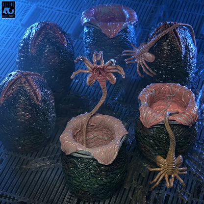 NECA ALIENS 40TH ANNIVERSARY ALIEN EGGS 6 ACCESSORY PACK FIGURA