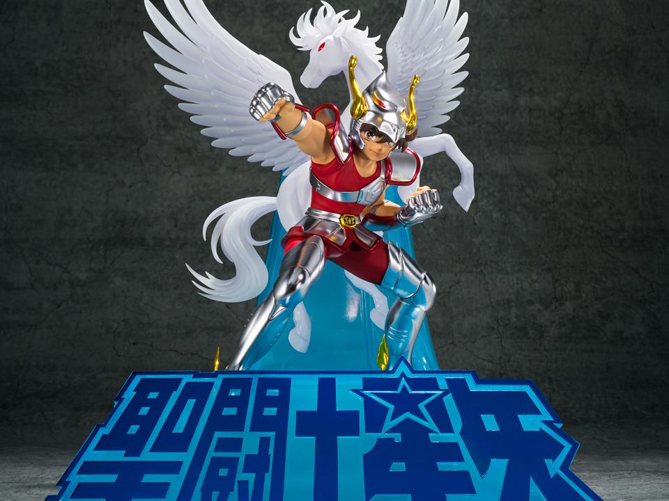 BANDAI PEGASUS - SAINT SEIYA FIRST BRONZE CLOTH FIGUARTS ZERO TOUCHE METALLIQUE STATUA 25 cm