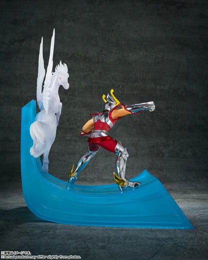 BANDAI PEGASUS - SAINT SEIYA FIRST BRONZE CLOTH FIGUARTS ZERO TOUCHE METALLIQUE STATUA 25 cm