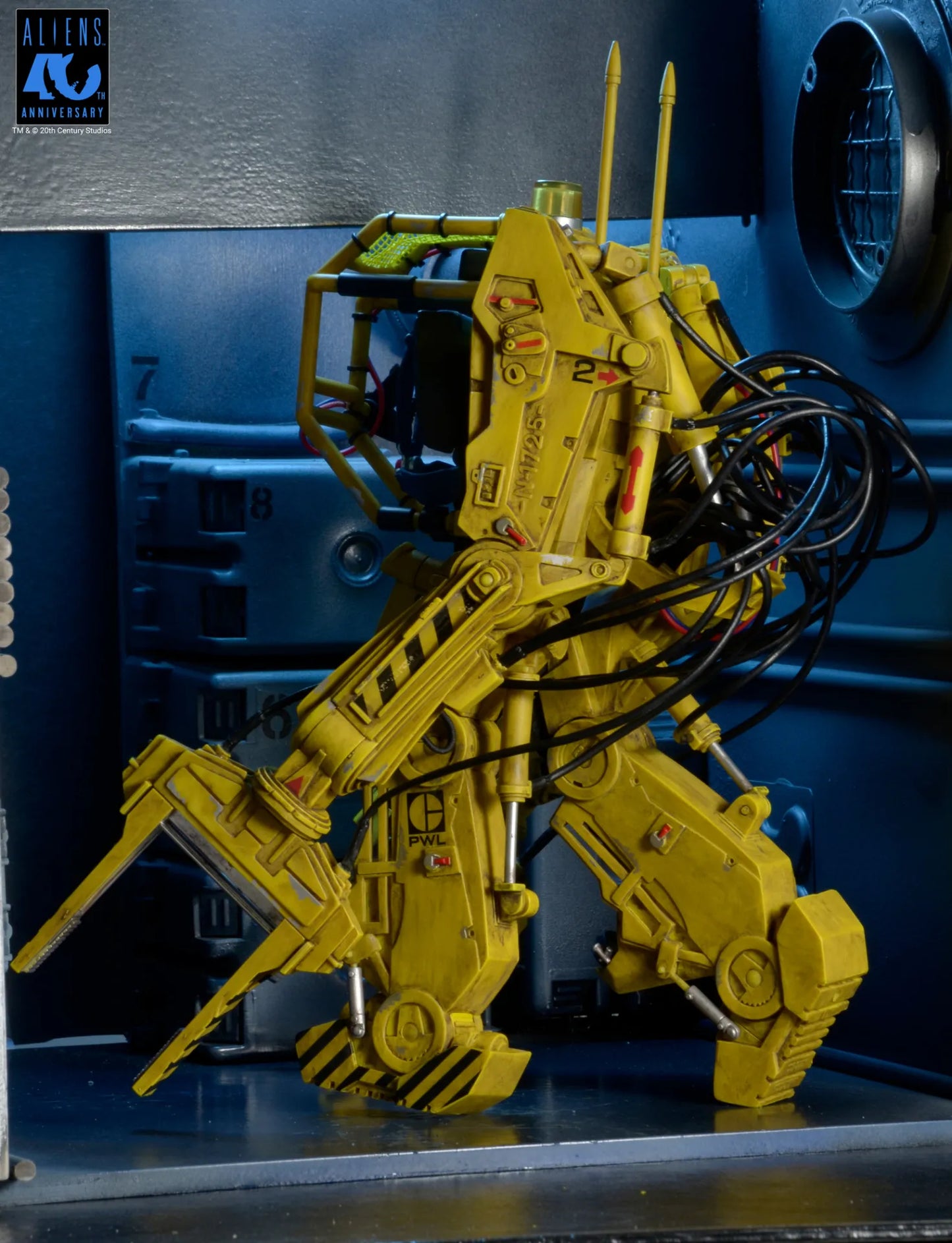 NECA ALIENS 40TH ANNIVERSARY POWER LOADER P-5000 DLX VEHICLE AF ACTION FIGURE 27 cm