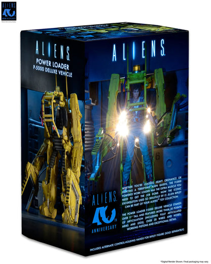 NECA ALIENS 40TH ANNIVERSARY POWER LOADER P-5000 DLX VEHICLE AF ACTION FIGURE 27 cm