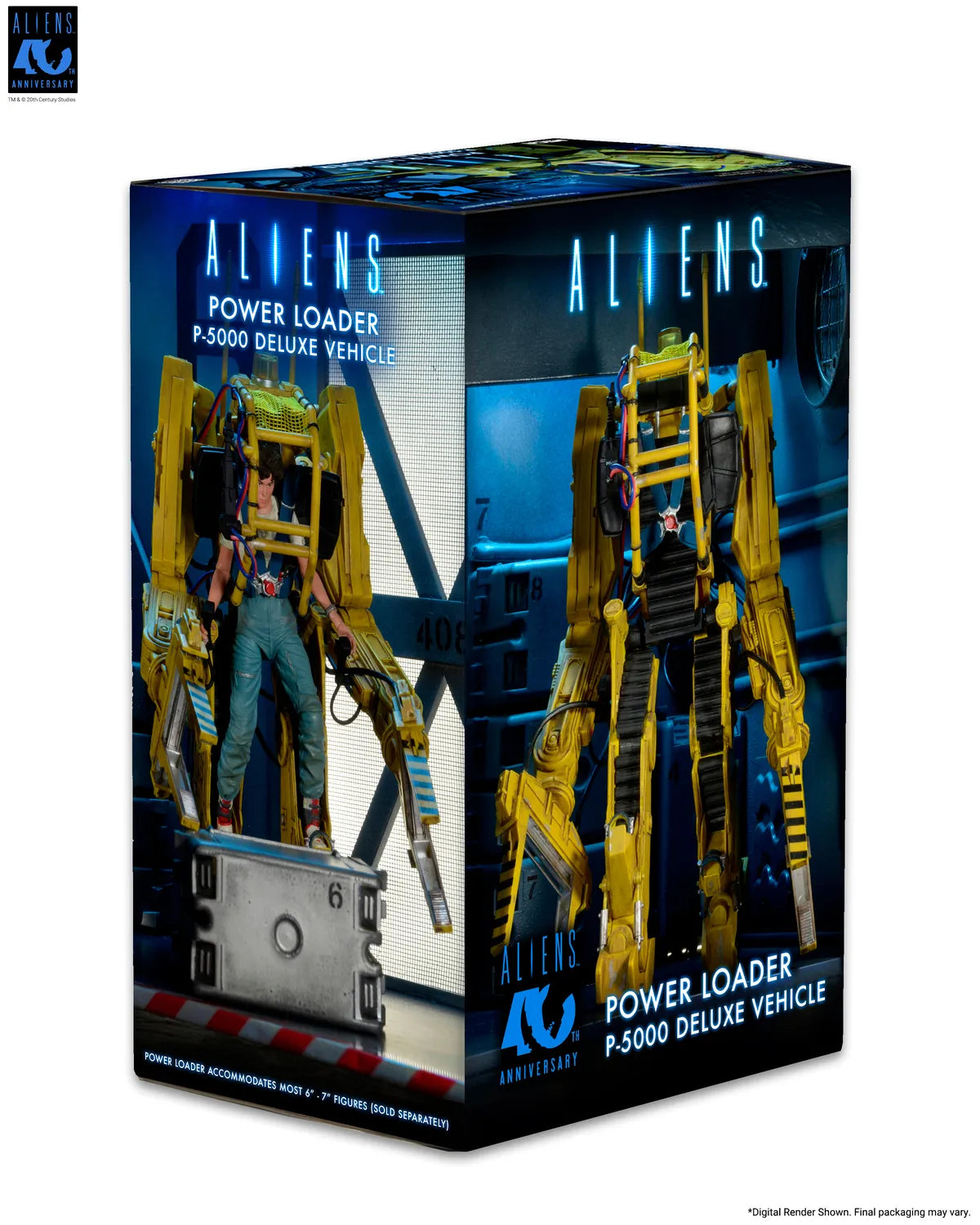 NECA ALIENS 40TH ANNIVERSARY POWER LOADER P-5000 DLX VEHICLE AF ACTION FIGURE 27 cm