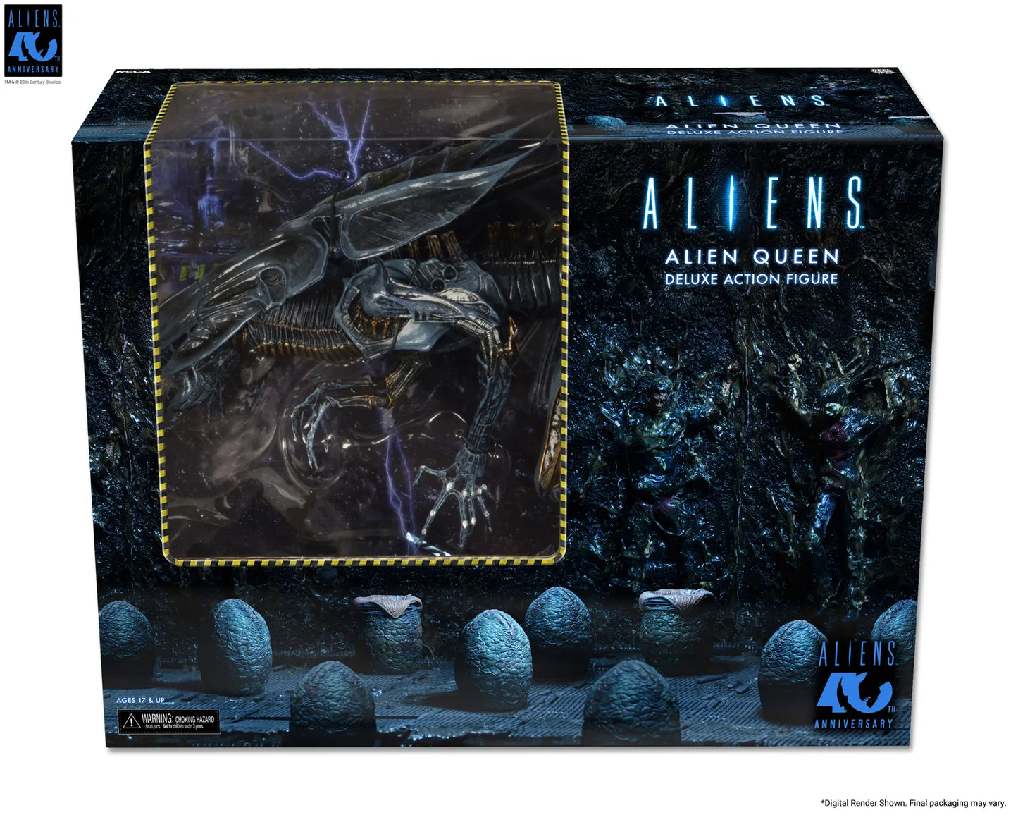 NECA ALIENS 40TH ANNIVERSARY ALIEN QUEEN ULTRA DELUXE AF ACTION FIGURE 37 cm