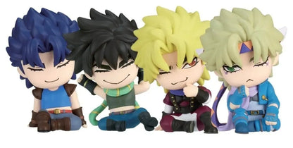 TOMY JOJO'S BIZARRE ADV.TWINCHEES LIL' SLEEPERS FIGURINE DISPLAY (24) MINI FIGURA 5 cm