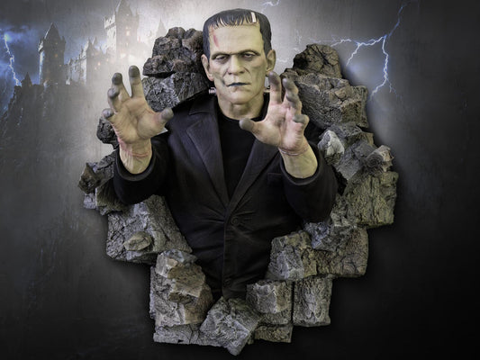 FRANKENSTEIN LIFESIZE WALL SCULPTURE