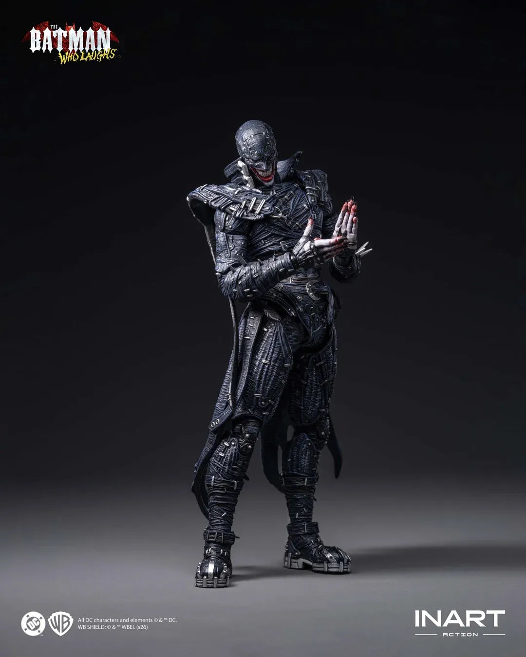 INART DARK NIGHTS METAL BATMAN WHO LAUGHS SCALE 1/12 ACTION FIGURE 18 cm