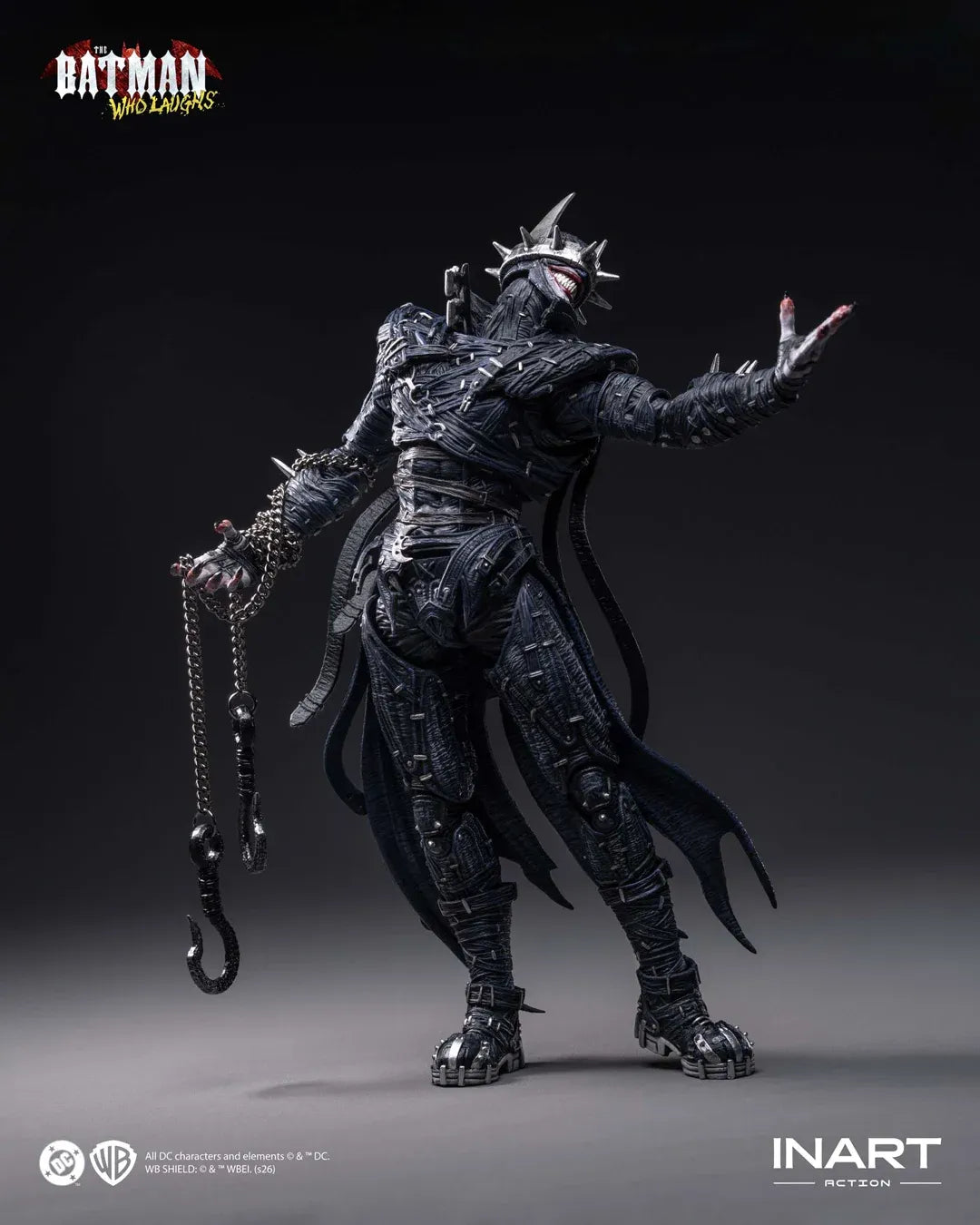 INART DARK NIGHTS METAL BATMAN WHO LAUGHS SCALE 1/12 ACTION FIGURE 18 cm
