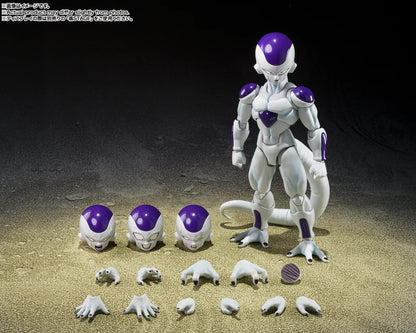 BANDAI - DRAGON BALL Z S.H.FIGUARTS FRIEZA 4TH FORM UNIVERSE BOTTOMLESS POWER ACTION FIGURE 11.5 cm