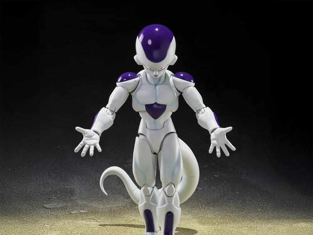 BANDAI - DRAGON BALL Z S.H.FIGUARTS FRIEZA 4TH FORM UNIVERSE BOTTOMLESS POWER ACTION FIGURE 11.5 cm