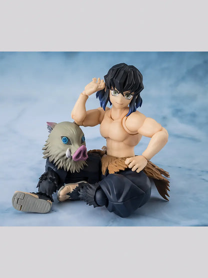 BANDAI INOSUKE - DEMON SLAYER S.H.FIGUARTS HASHIBIRA ACTION FIGURE 14 cm