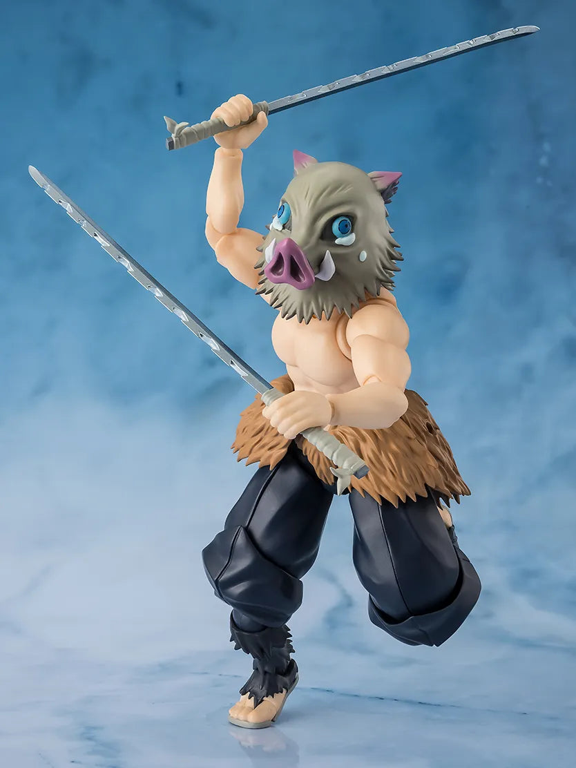 BANDAI INOSUKE - DEMON SLAYER S.H.FIGUARTS HASHIBIRA ACTION FIGURE 14 cm