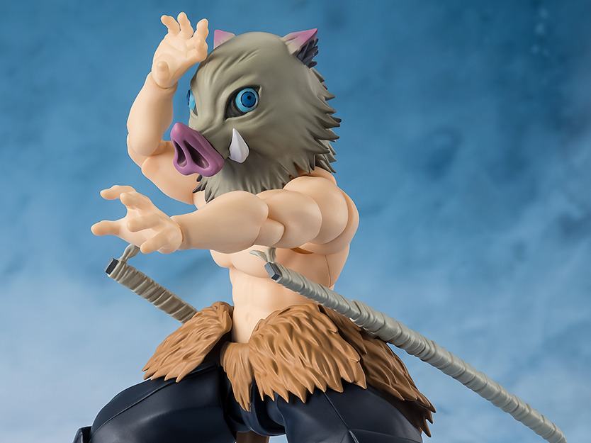 BANDAI INOSUKE - DEMON SLAYER S.H.FIGUARTS HASHIBIRA ACTION FIGURE 14 cm