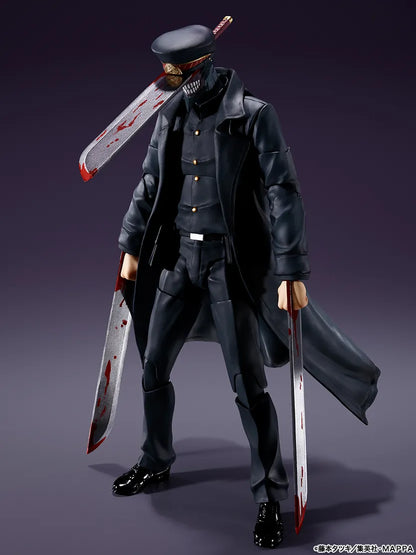 BANDAI S.H.FIGUARTS CHAINSAW MAN SAMURAI SWORD RERUN ACTION FIGURE 16 cm