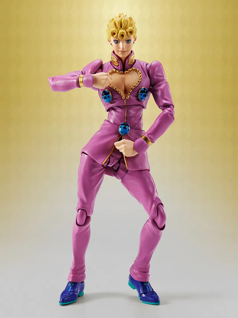 BANDAI S.H.FIGUARTS JOJO BIZARRE ADVENTURE GIORNO GIOVANNA ACTION FIGURE 15 cm