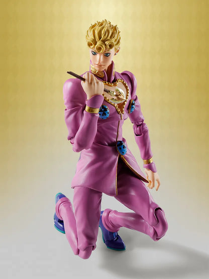 BANDAI S.H.FIGUARTS JOJO BIZARRE ADVENTURE GIORNO GIOVANNA ACTION FIGURE 15 cm