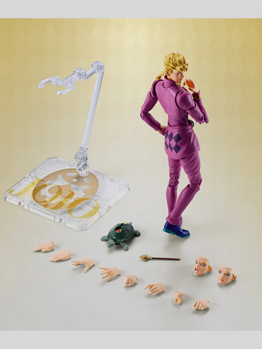 BANDAI S.H.FIGUARTS JOJO BIZARRE ADVENTURE GIORNO GIOVANNA ACTION FIGURE 15 cm
