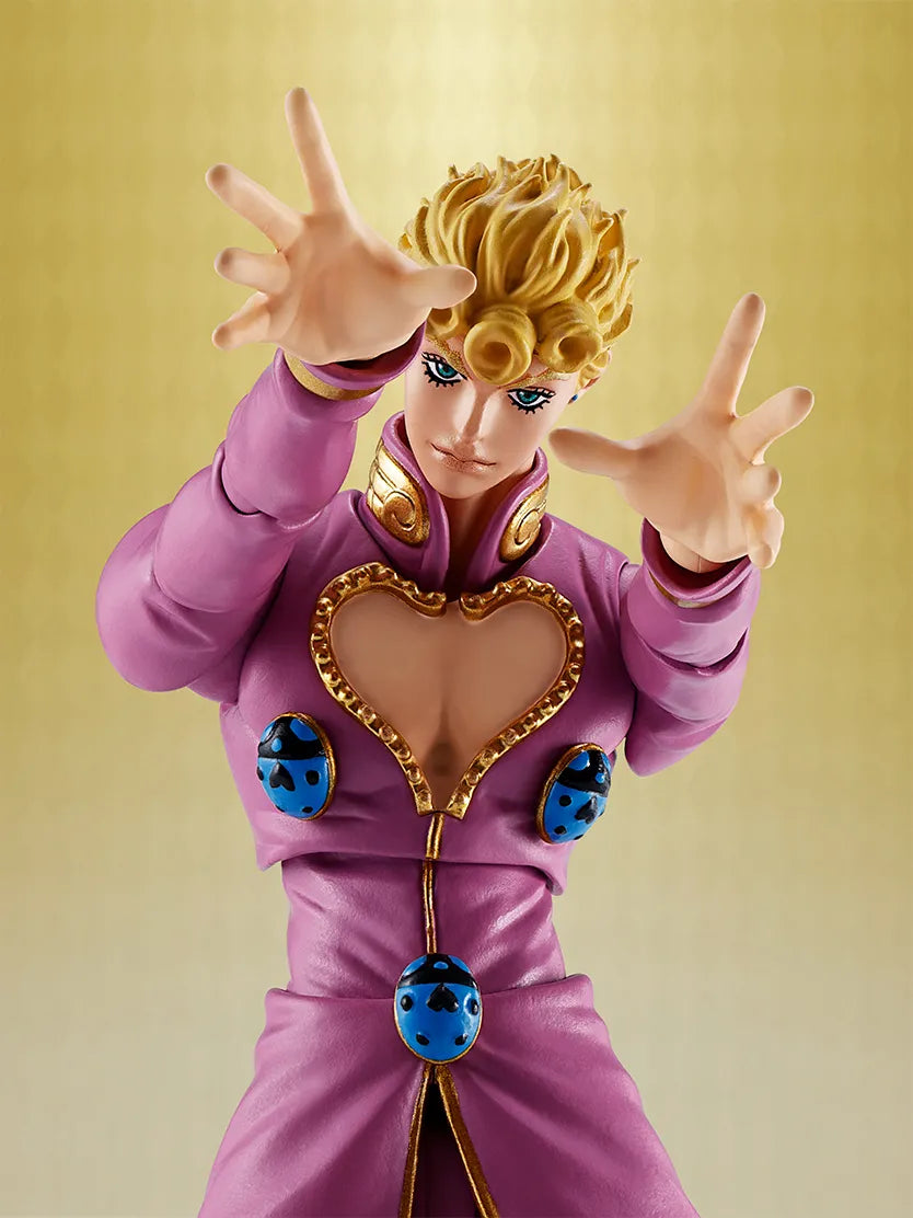 BANDAI S.H.FIGUARTS JOJO BIZARRE ADVENTURE GIORNO GIOVANNA ACTION FIGURE 15 cm