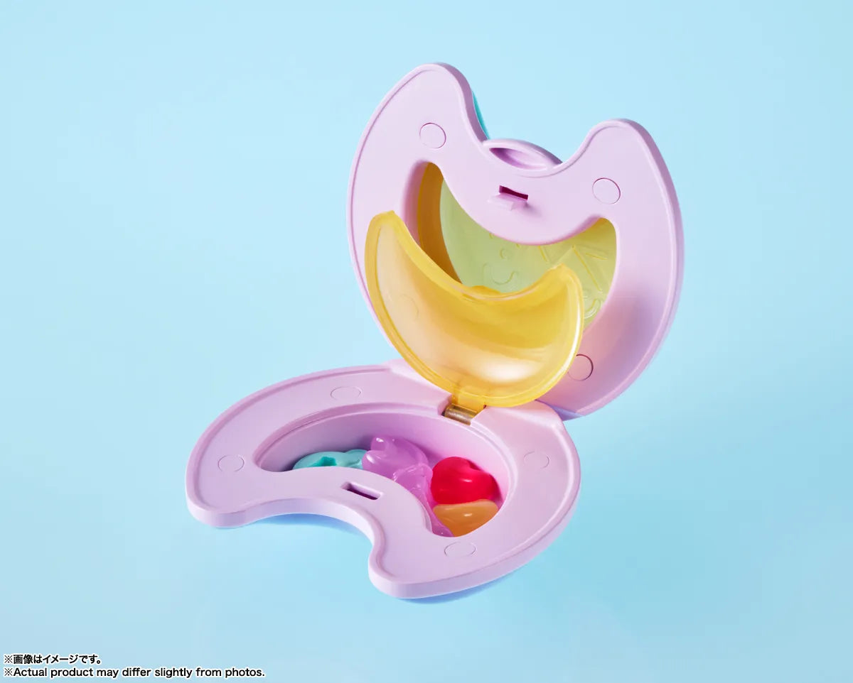 BANDAI MAGICAL SISTERS LULUTTO LILLY MOONTONEONEON & GLASSHEART PROPLICA REPLICA 25 cm
