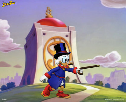 NECA DUCKTALES SCROOGE MCDUCK ULTIMATE AF ACTION FIGURE 17 cm