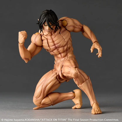 KAIYODO EREN - ATTACK ON TITAN REVOLTECH .Y. TITAN (RESALE) ACTION FIGURE 17 cm