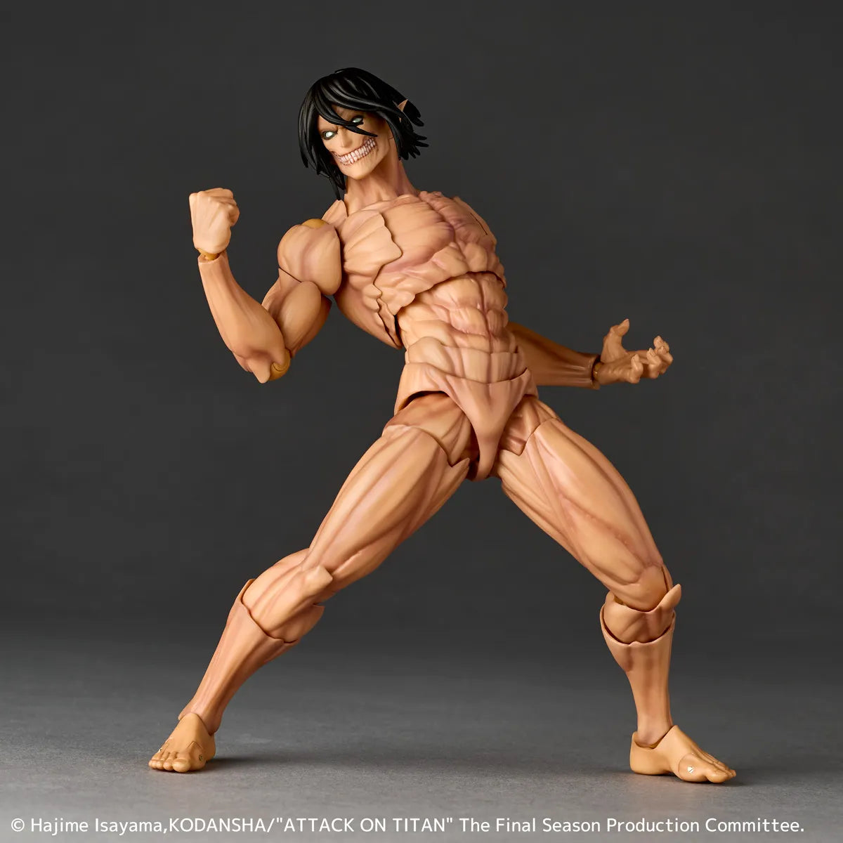 KAIYODO EREN - ATTACK ON TITAN REVOLTECH .Y. TITAN (RESALE) ACTION FIGURE 17 cm