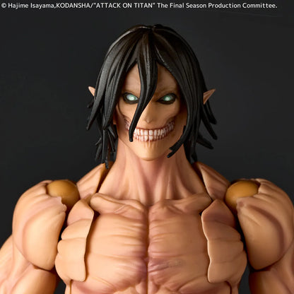 KAIYODO EREN - ATTACK ON TITAN REVOLTECH .Y. TITAN (RESALE) ACTION FIGURE 17 cm