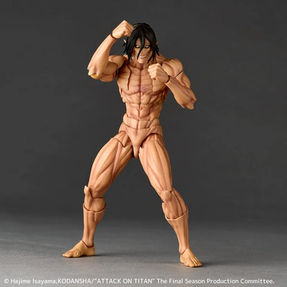 KAIYODO EREN - ATTACK ON TITAN REVOLTECH .Y. TITAN (RESALE) ACTION FIGURE 17 cm