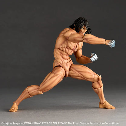 KAIYODO EREN - ATTACK ON TITAN REVOLTECH .Y. TITAN (RESALE) ACTION FIGURE 17 cm