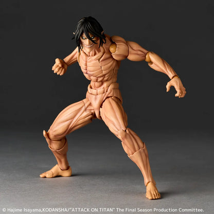 KAIYODO EREN - ATTACK ON TITAN REVOLTECH .Y. TITAN (RESALE) ACTION FIGURE 17 cm