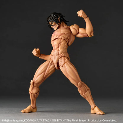 KAIYODO EREN - ATTACK ON TITAN REVOLTECH .Y. TITAN (RESALE) ACTION FIGURE 17 cm