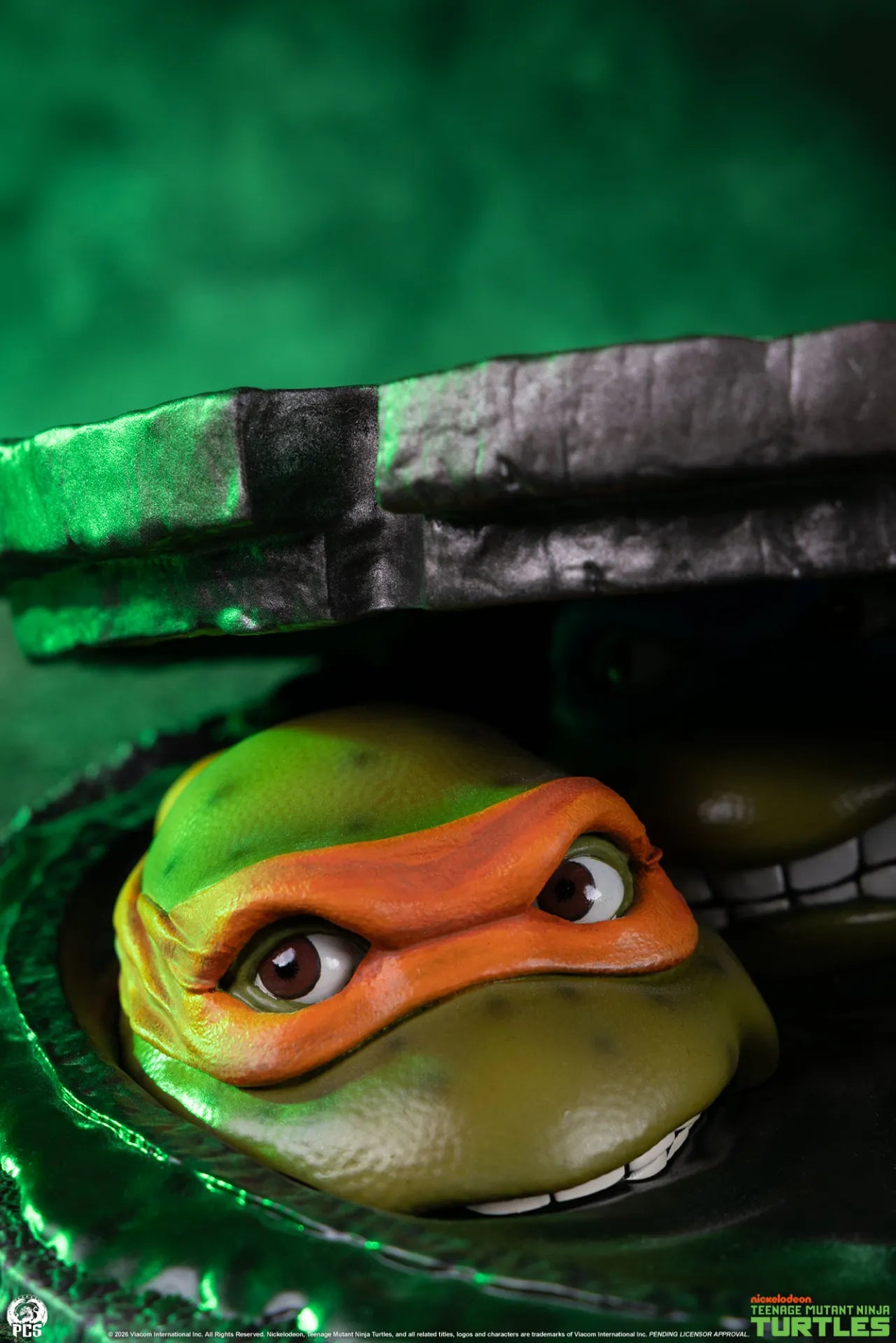 PCS RG TMNT UNDEROUND 1:4 SCALE TABLETOP EDITION STATUA 12H x 28W x 30D cm