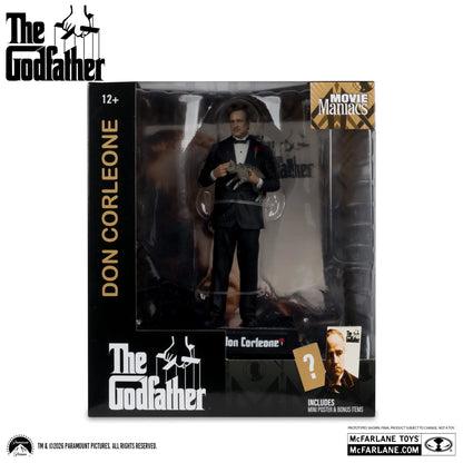 MOVIE MANIACS DON CORLEONE THE GODFATHER 6INCH POSED FIGURE