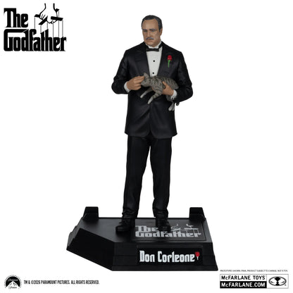 MOVIE MANIACS DON CORLEONE THE GODFATHER 6INCH POSED FIGURE