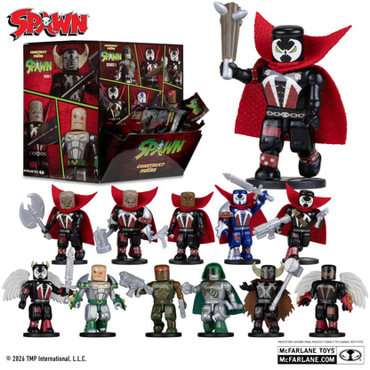 SPAWN CONSTRUCT-A-FIGURE BLIND BAG S1 DISPLAY (36)
